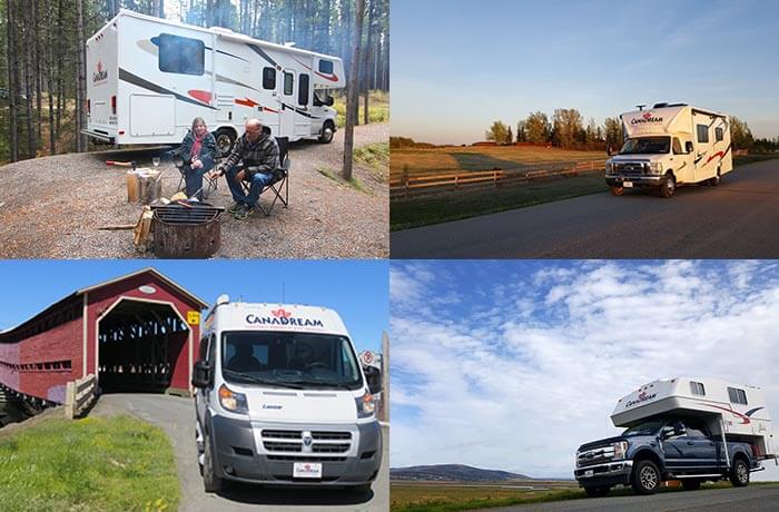 Enjoying the great outdoors in a CanaDream RV