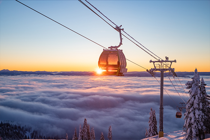 Gondola at SilverStar Resort