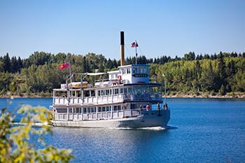 s.s. Moyie Paddlesteamer on Glenmore Reservoir